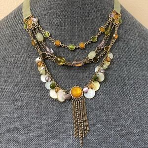 Villager by Liz Claiborne Gold Layered Necklace